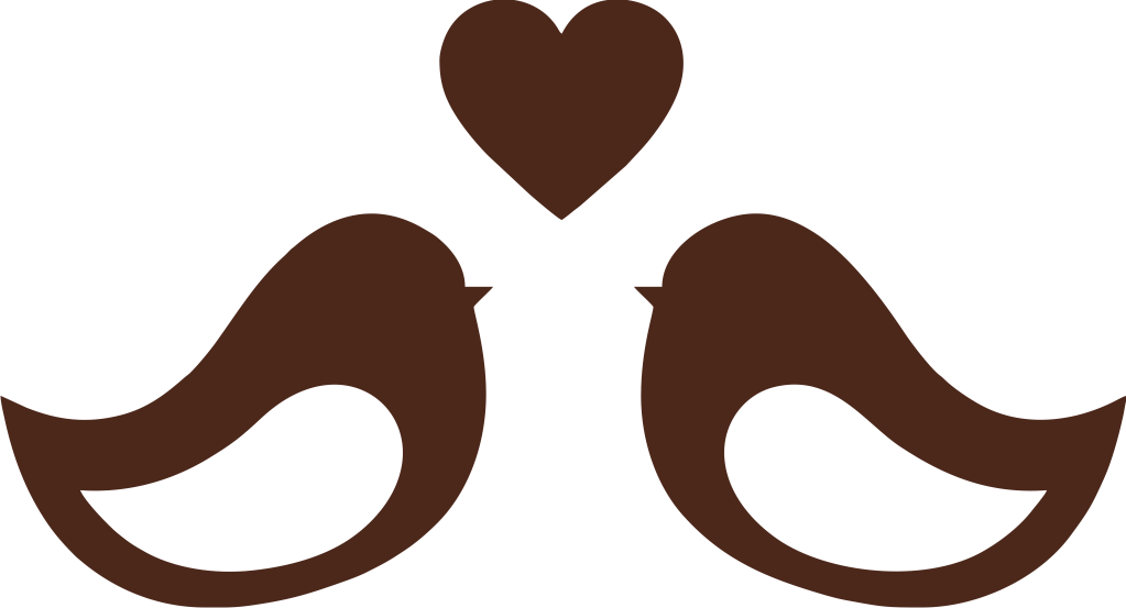 Heart birds