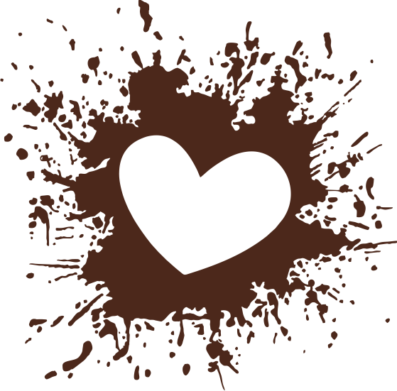 Heart splat